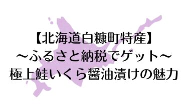 【北海道白糠町特産】ふるさと納税でゲット！極上鮭いくら醤油漬けの魅力！